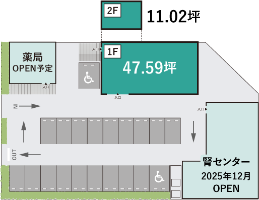 鶴瀬駅東口クリニックモール